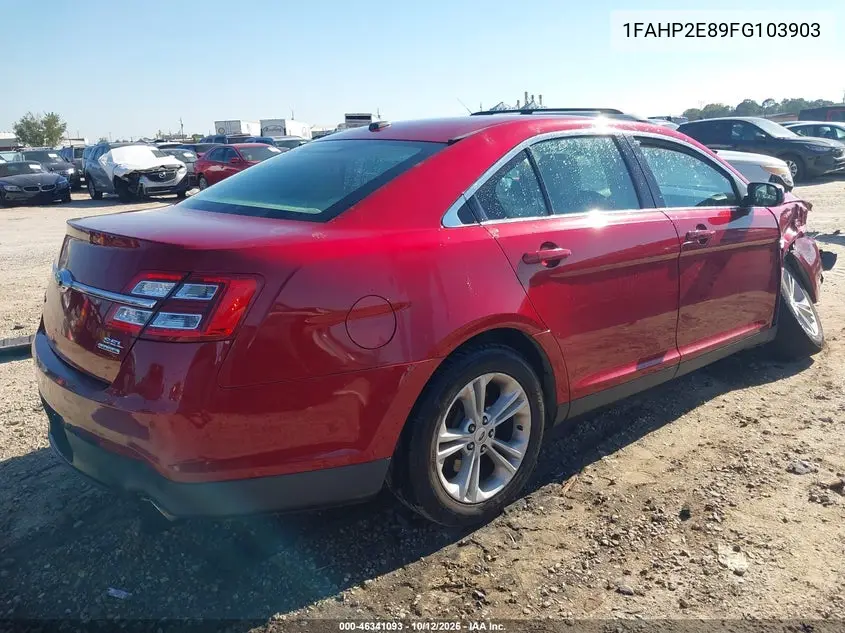 2015 FORD TAURUS VIN 1FAHP2E89FG103903 — фото 4