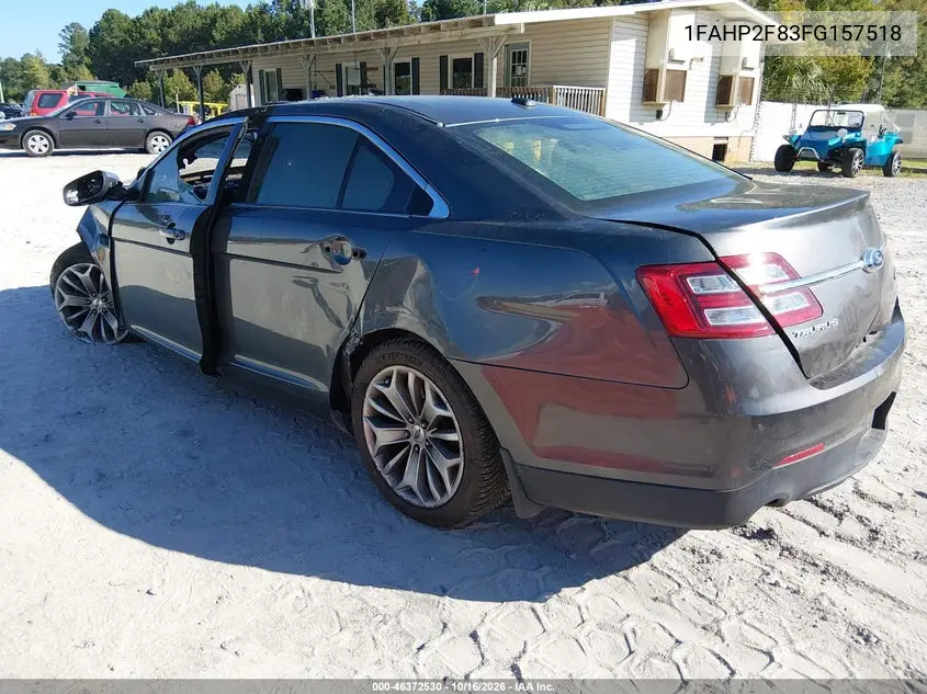 2015 FORD TAURUS VIN 1FAHP2F83FG157518 — фото 3