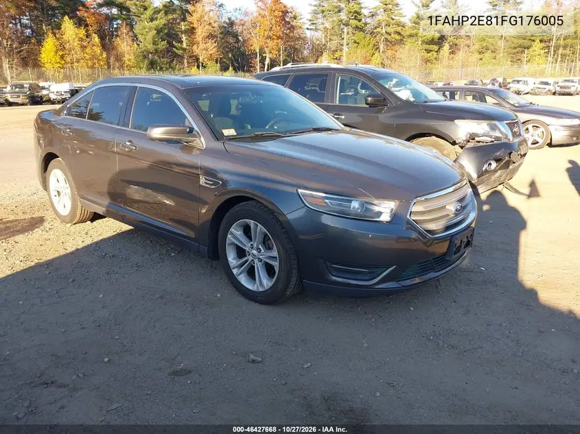FORD TAURUS 2015, VIN 1FAHP2E81FG176005