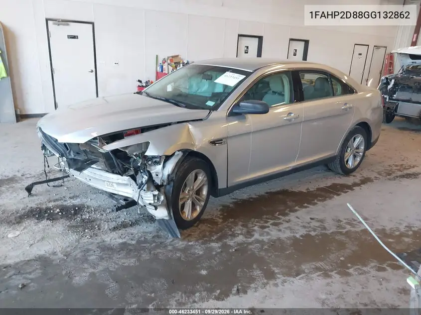 2016 FORD TAURUS VIN 1FAHP2D88GG132862 — фото 2