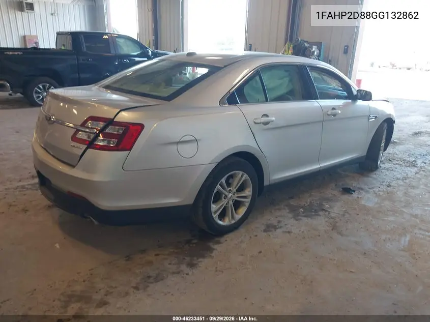 2016 FORD TAURUS VIN 1FAHP2D88GG132862 — фото 4