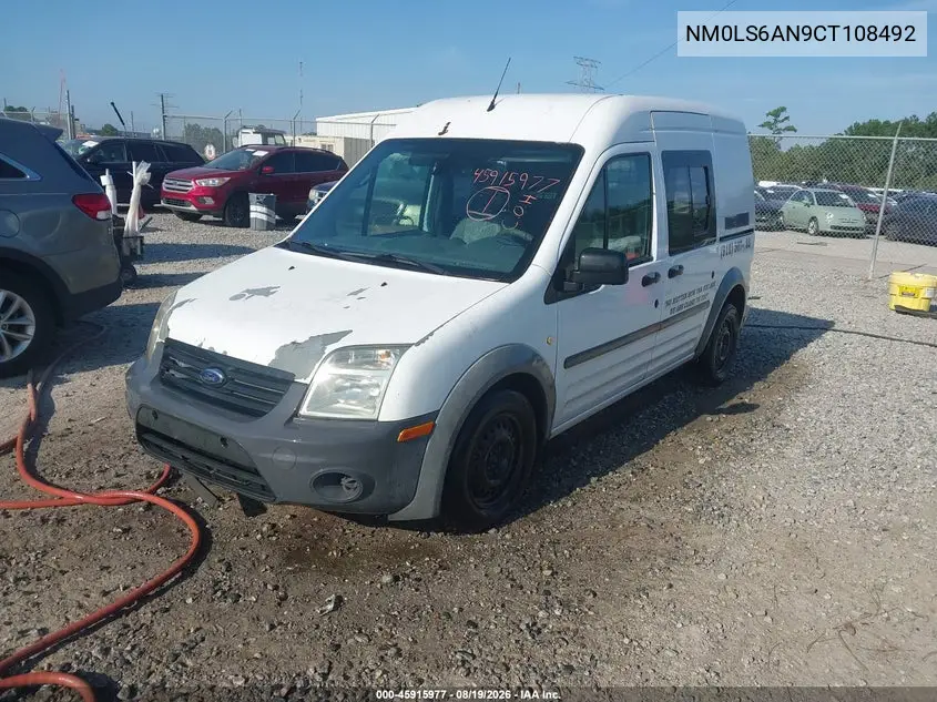 2012 FORD TRANSIT CONNECT VIN NM0LS6AN9CT108492 — фото 2