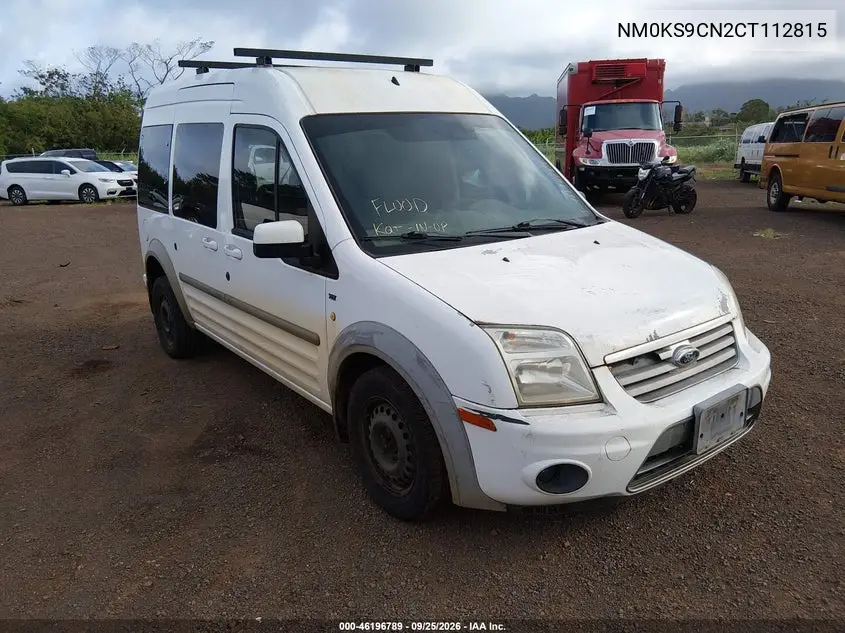 FORD TRANSIT CONNECT 2012, VIN NM0KS9CN2CT112815