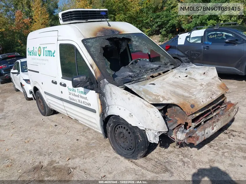 FORD TRANSIT CONNECT 2012, VIN NM0LS7BN9CT089415