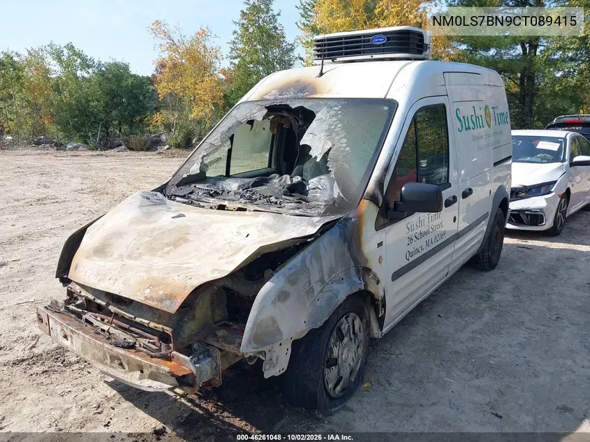 2012 FORD TRANSIT CONNECT VIN NM0LS7BN9CT089415 — фото 2