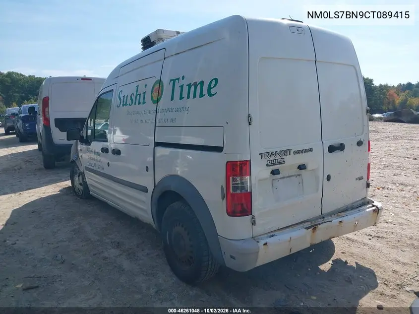 2012 FORD TRANSIT CONNECT VIN NM0LS7BN9CT089415 — фото 3