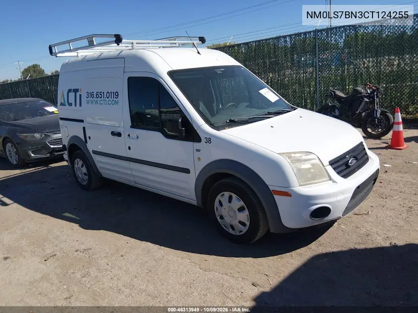 FORD TRANSIT CONNECT 2012, VIN NM0LS7BN3CT124255