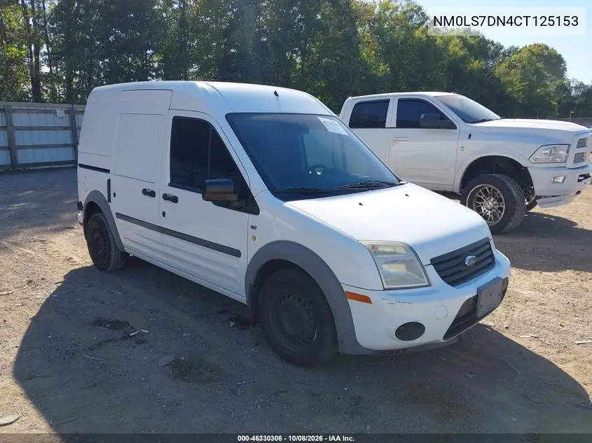 FORD TRANSIT CONNECT 2012, VIN NM0LS7DN4CT125153