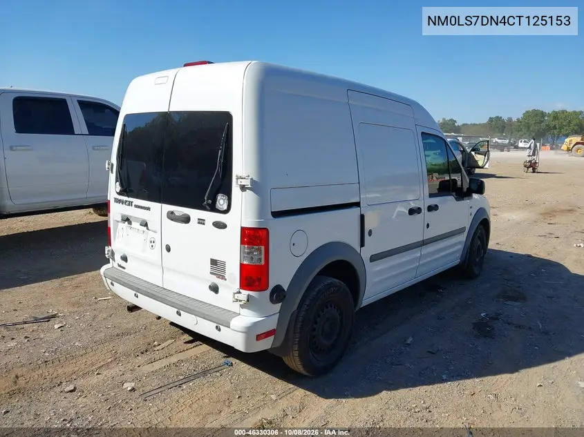 2012 FORD TRANSIT CONNECT VIN NM0LS7DN4CT125153 — фото 4