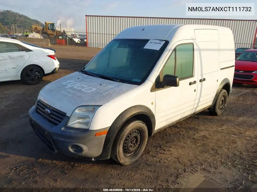 2012 FORD TRANSIT CONNECT VIN NM0LS7ANXCT111732 — фото 2