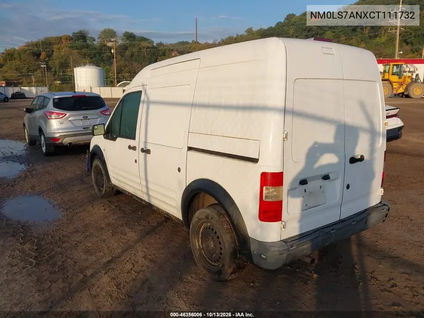2012 FORD TRANSIT CONNECT VIN NM0LS7ANXCT111732 — фото 3
