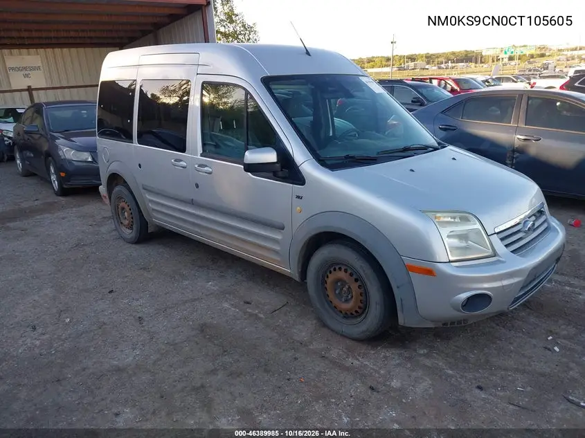 FORD TRANSIT CONNECT 2012, VIN NM0KS9CN0CT105605