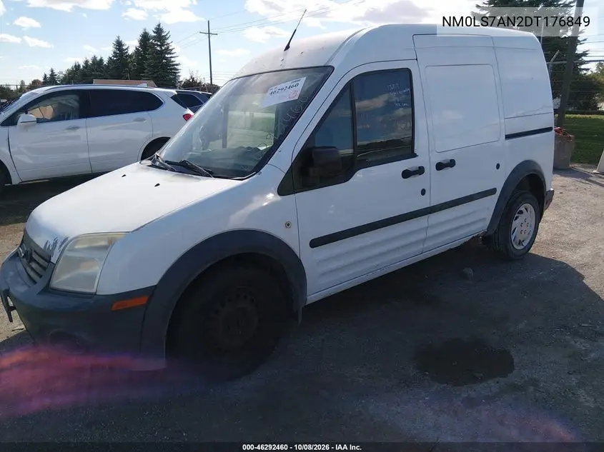 2013 FORD TRANSIT CONNECT VIN NM0LS7AN2DT176849 — фото 2