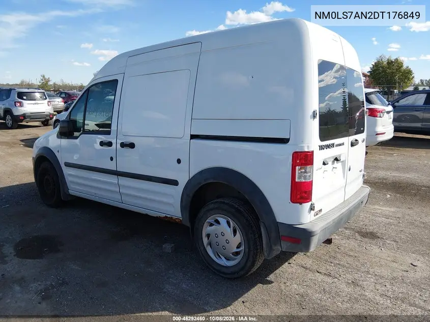 2013 FORD TRANSIT CONNECT VIN NM0LS7AN2DT176849 — фото 3
