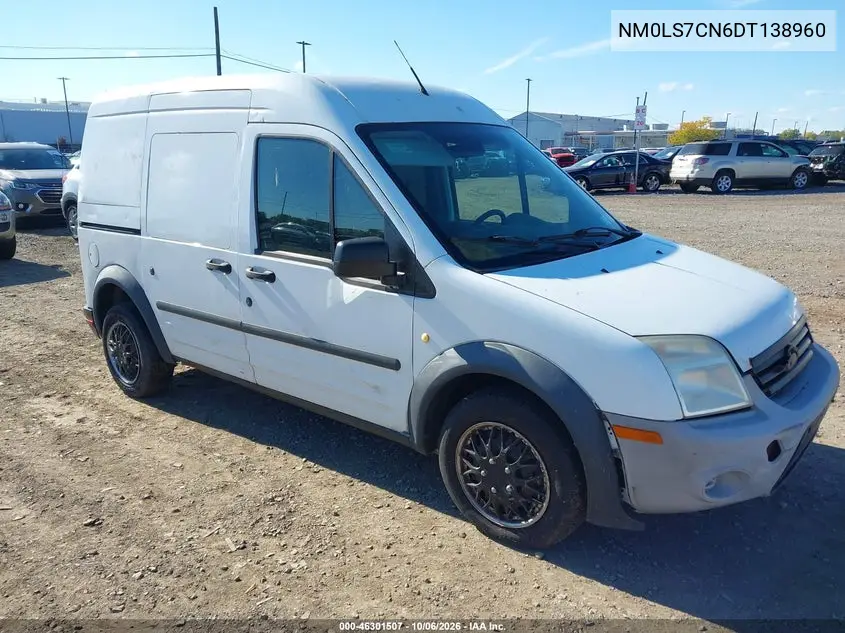FORD TRANSIT CONNECT 2013, VIN NM0LS7CN6DT138960