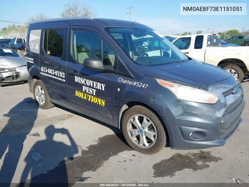 FORD TRANSIT CONNECT 2014, VIN NM0AE8F73E1151051