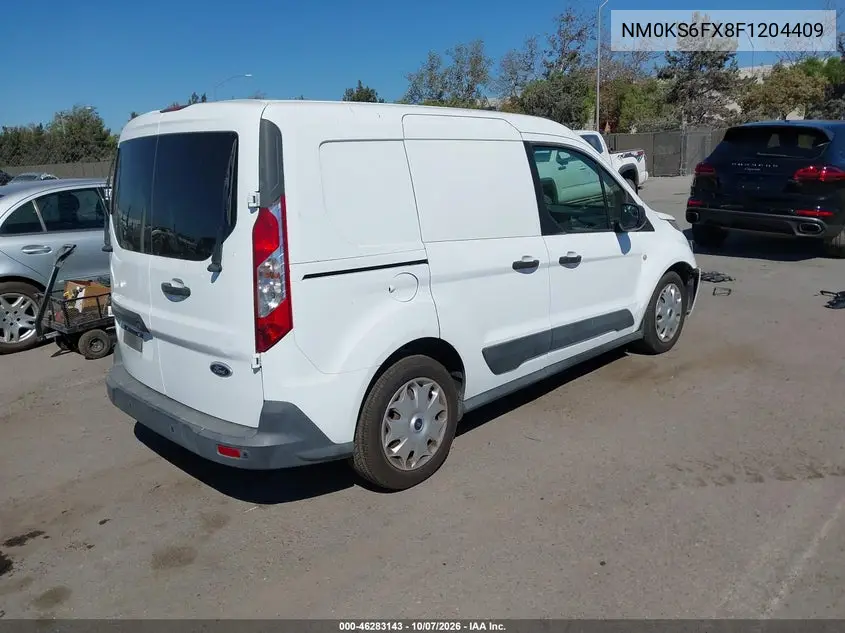 2015 FORD TRANSIT CONNECT VIN NM0KS6FX8F1204409 — фото 4