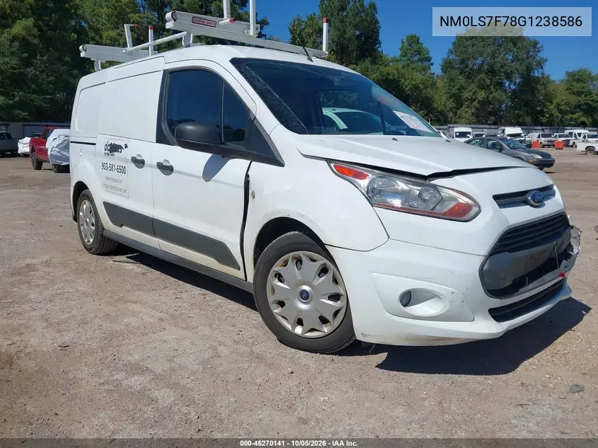 FORD TRANSIT CONNECT 2016, VIN NM0LS7F78G1238586