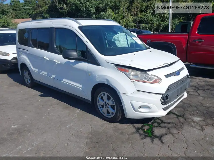 FORD TRANSIT CONNECT 2016, VIN NM0GE9F74G1258273