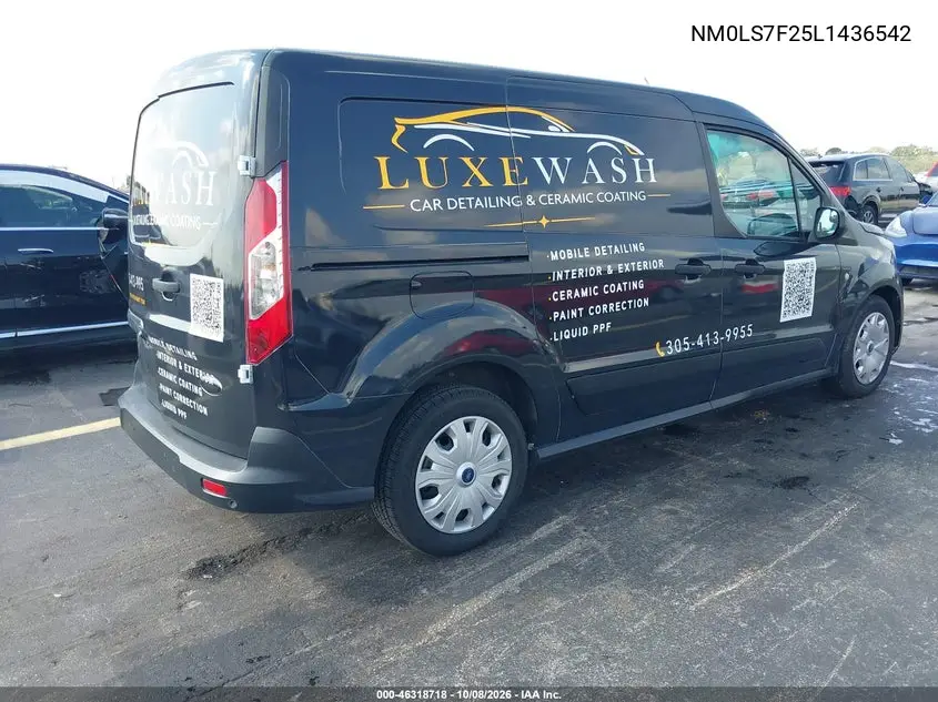 2020 FORD TRANSIT CONNECT VIN NM0LS7F25L1436542 — фото 4