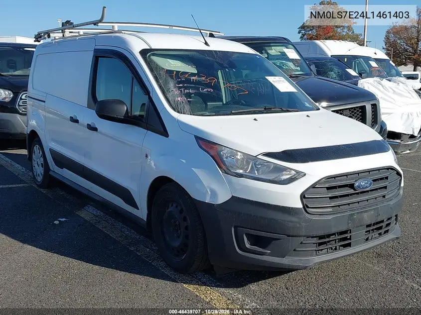 FORD TRANSIT CONNECT 2020, VIN NM0LS7E24L1461403