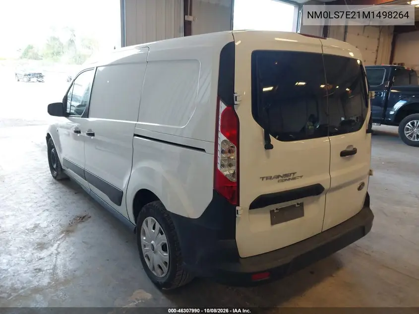 2021 FORD TRANSIT CONNECT VIN NM0LS7E21M1498264 — фото 3