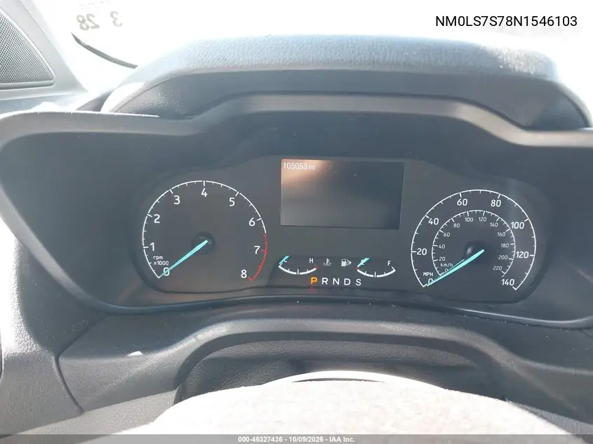 2022 FORD TRANSIT CONNECT VIN NM0LS7S78N1546103 — фото 2