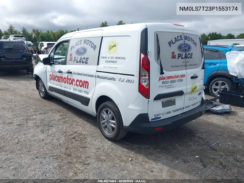 2023 FORD TRANSIT CONNECT VIN NM0LS7T23P1553174 — фото 3