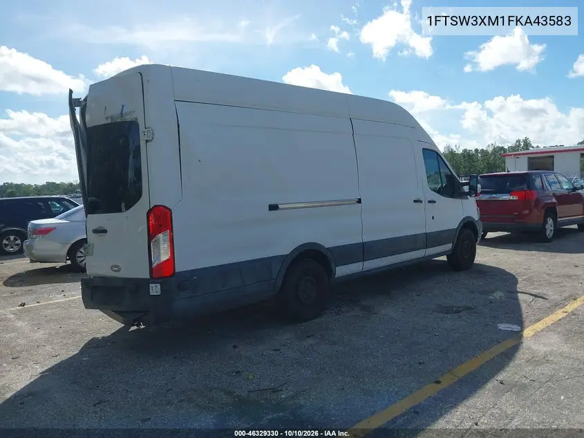 2015 FORD TRANSIT VIN 1FTSW3XM1FKA43583 — фото 4