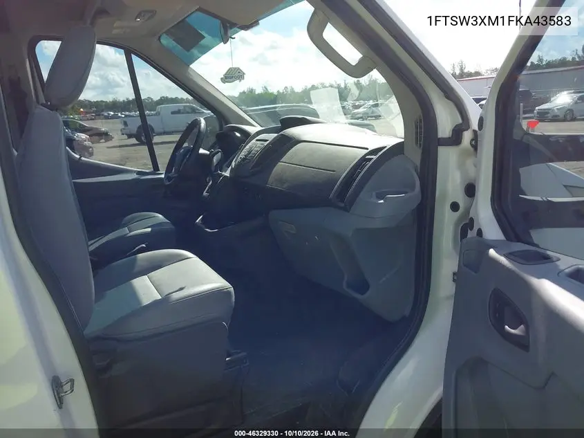 2015 FORD TRANSIT VIN 1FTSW3XM1FKA43583 — фото 5
