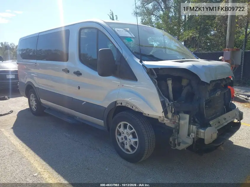 FORD TRANSIT 2015, VIN 1FMZK1YM1FKB09722