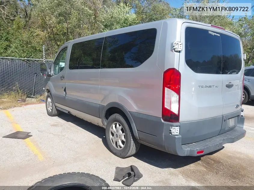 2015 FORD TRANSIT VIN 1FMZK1YM1FKB09722 — фото 3