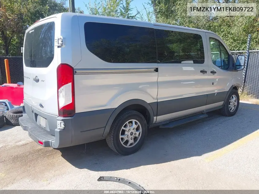 2015 FORD TRANSIT VIN 1FMZK1YM1FKB09722 — фото 4