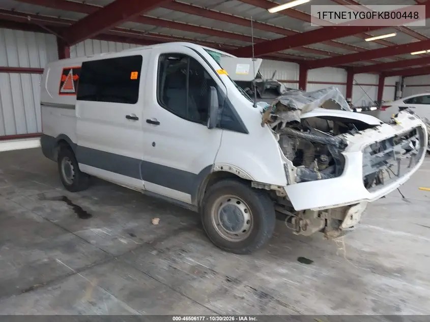FORD TRANSIT 2015, VIN 1FTNE1YG0FKB00448