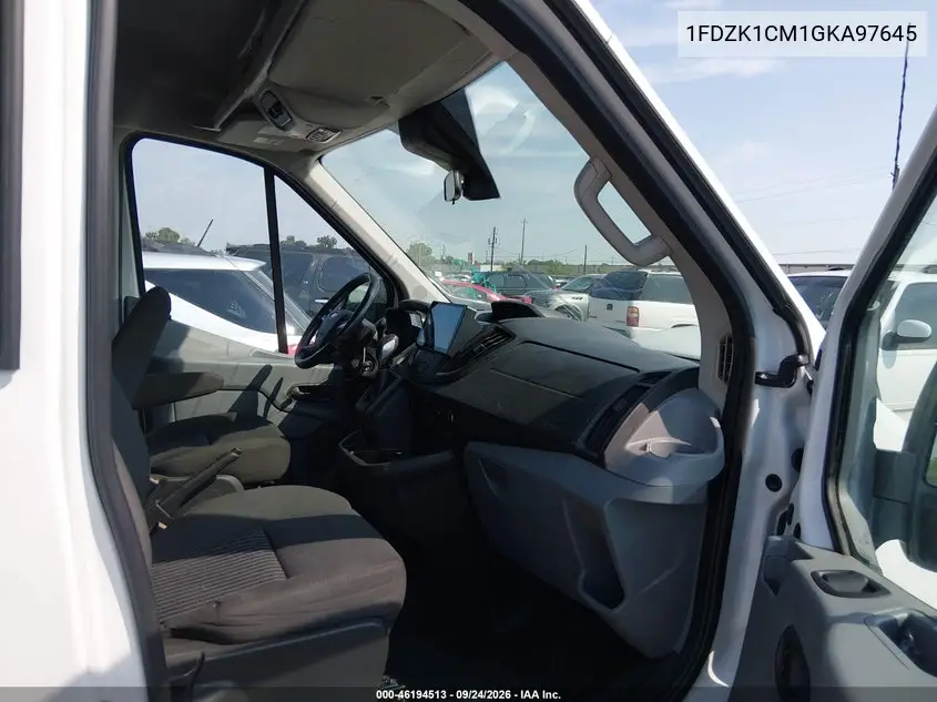 2016 FORD TRANSIT VIN 1FDZK1CM1GKA97645 — фото 5