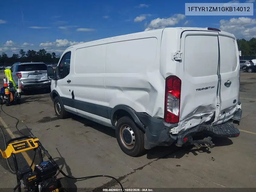 2016 FORD TRANSIT VIN 1FTYR1ZM1GKB14012 — фото 3