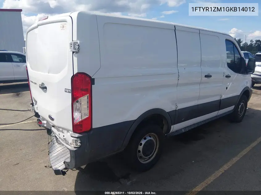 2016 FORD TRANSIT VIN 1FTYR1ZM1GKB14012 — фото 4