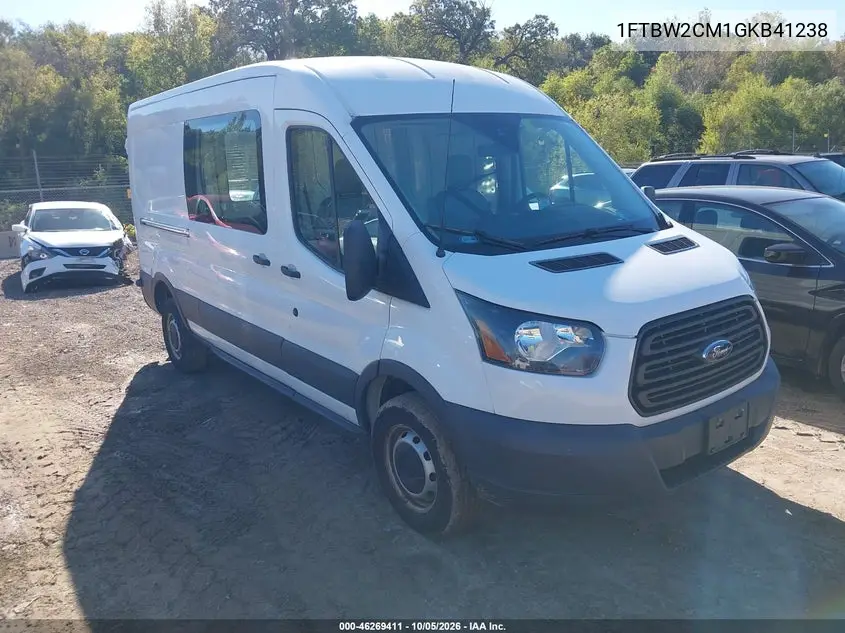 FORD TRANSIT 2016, VIN 1FTBW2CM1GKB41238
