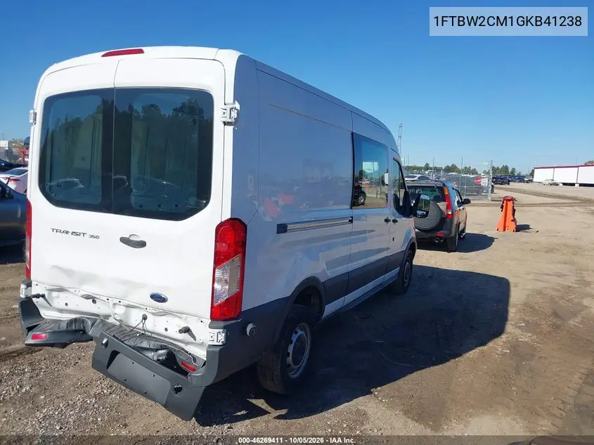 2016 FORD TRANSIT VIN 1FTBW2CM1GKB41238 — фото 4