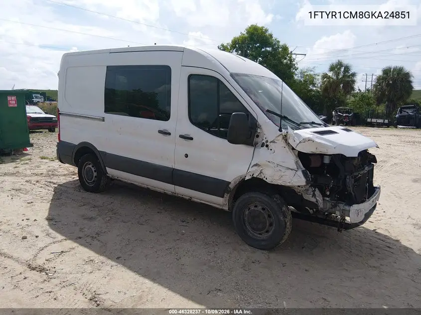 FORD TRANSIT 2016, VIN 1FTYR1CM8GKA24851