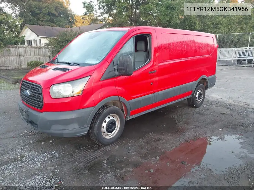 2016 FORD TRANSIT VIN 1FTYR1ZM5GKB41956 — фото 2