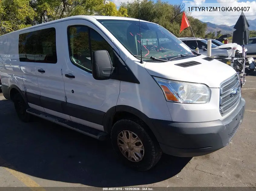 FORD TRANSIT 2016, VIN 1FTYR1ZM1GKA90407