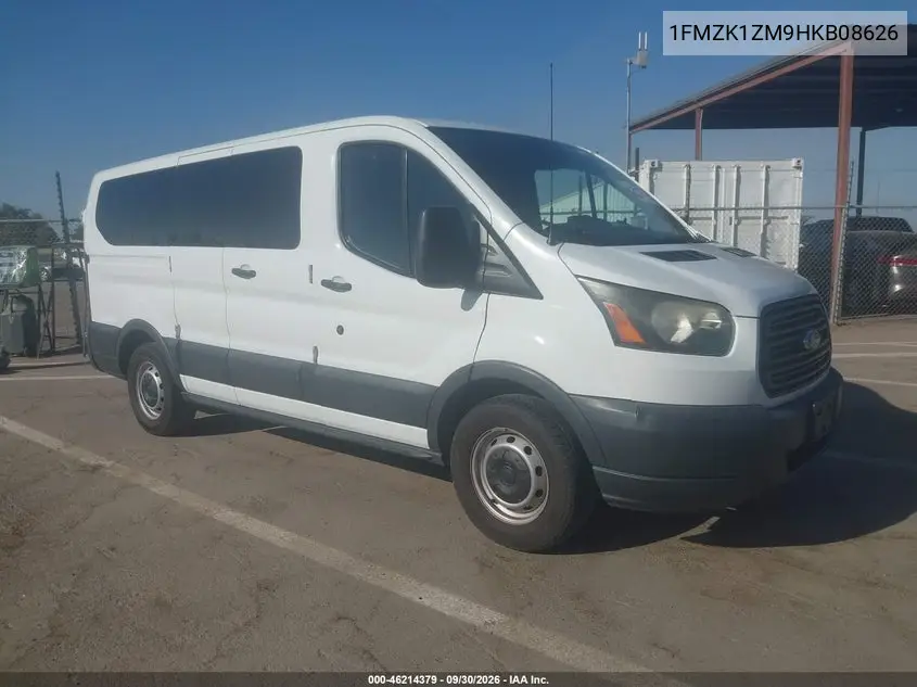 FORD TRANSIT 2017, VIN 1FMZK1ZM9HKB08626