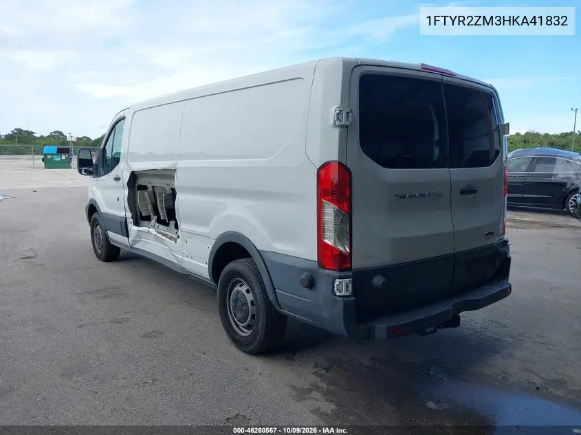 2017 FORD TRANSIT VIN 1FTYR2ZM3HKA41832 — фото 3