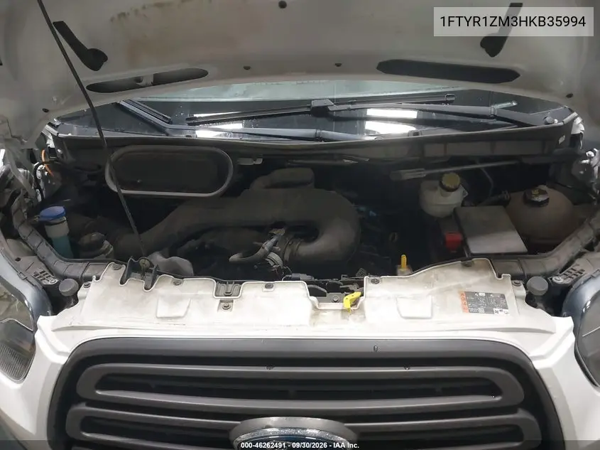 2017 FORD TRANSIT VIN 1FTYR1ZM3HKB35994 — фото 10