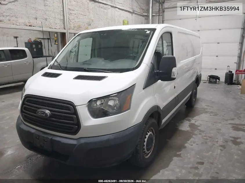 2017 FORD TRANSIT VIN 1FTYR1ZM3HKB35994 — фото 2