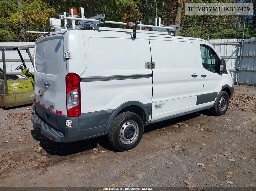 2017 FORD TRANSIT VIN 1FTYR1YM1HKB17429 — фото 4