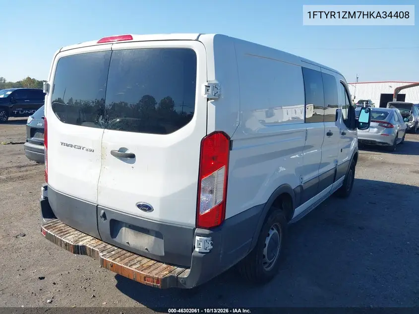 2017 FORD TRANSIT VIN 1FTYR1ZM7HKA34408 — фото 4