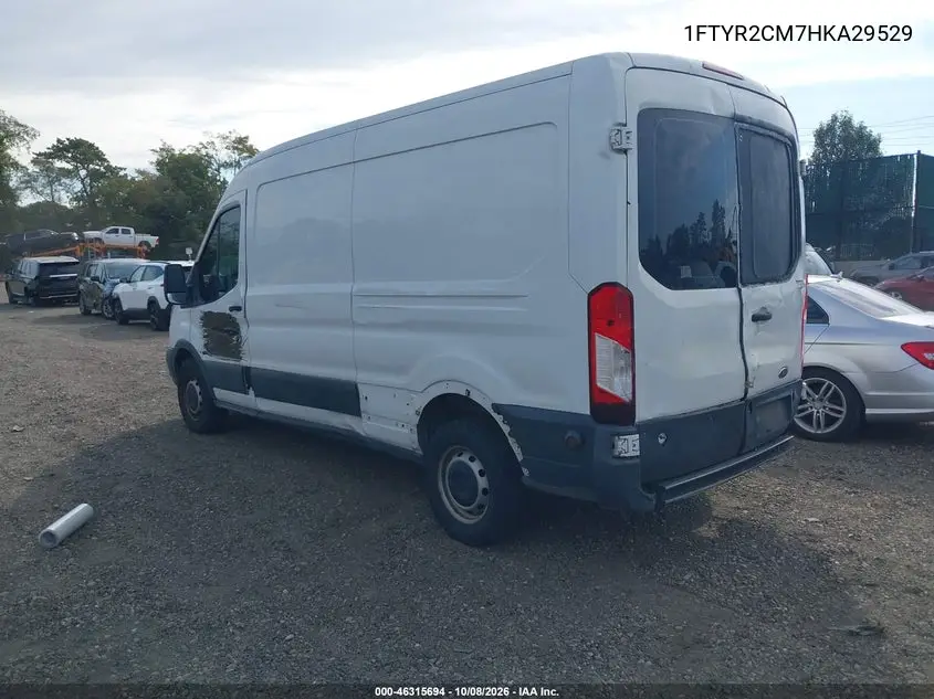 2017 FORD TRANSIT VIN 1FTYR2CM7HKA29529 — фото 3