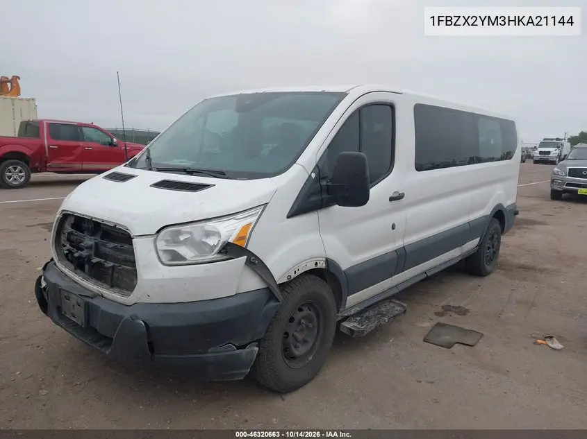 2017 FORD TRANSIT VIN 1FBZX2YM3HKA21144 — фото 2